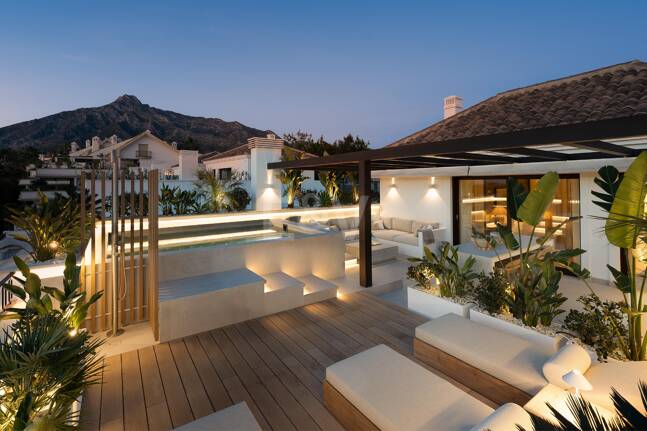 Panoramic Duplex Penthouse with Sunset Terraces and Private Pool