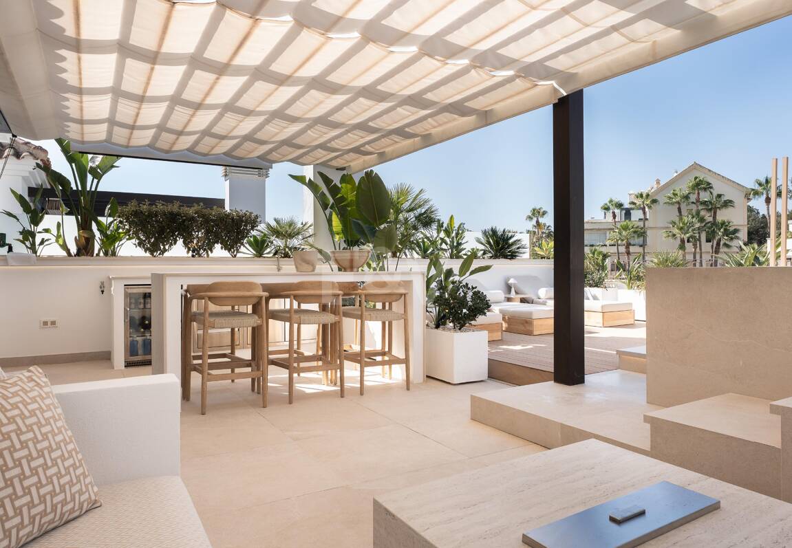 Panoramic Duplex Penthouse with Sunset Terraces and Private Pool