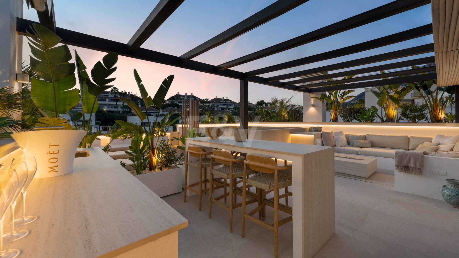 Superbe Penthouse Duplex sur le Golden Mile de Marbella
