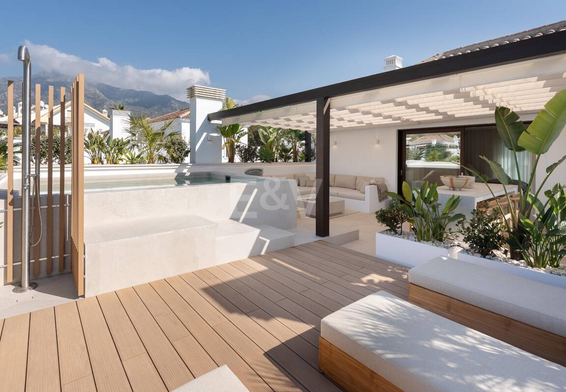 Panoramic Duplex Penthouse with Sunset Terraces and Private Pool