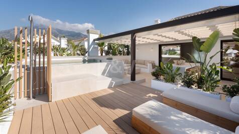 Superbe Penthouse Duplex sur le Golden Mile de Marbella