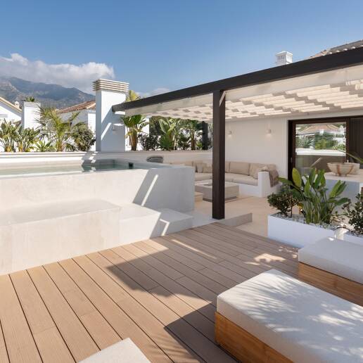 Oszałamiający penthouse Duplex na złotej mili Marbelli