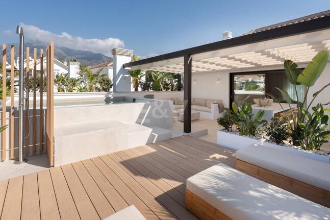 Panoramic Duplex Penthouse with Sunset Terraces and Private Pool