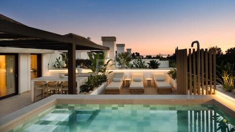 Atemberaubendes Duplex-Penthouse an der Goldenen Meile von Marbella
