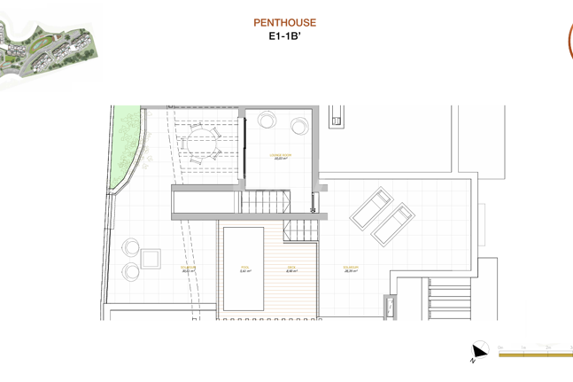 Spacious Duplex Penthouse in Gated Community with 5-star Resort Amenities