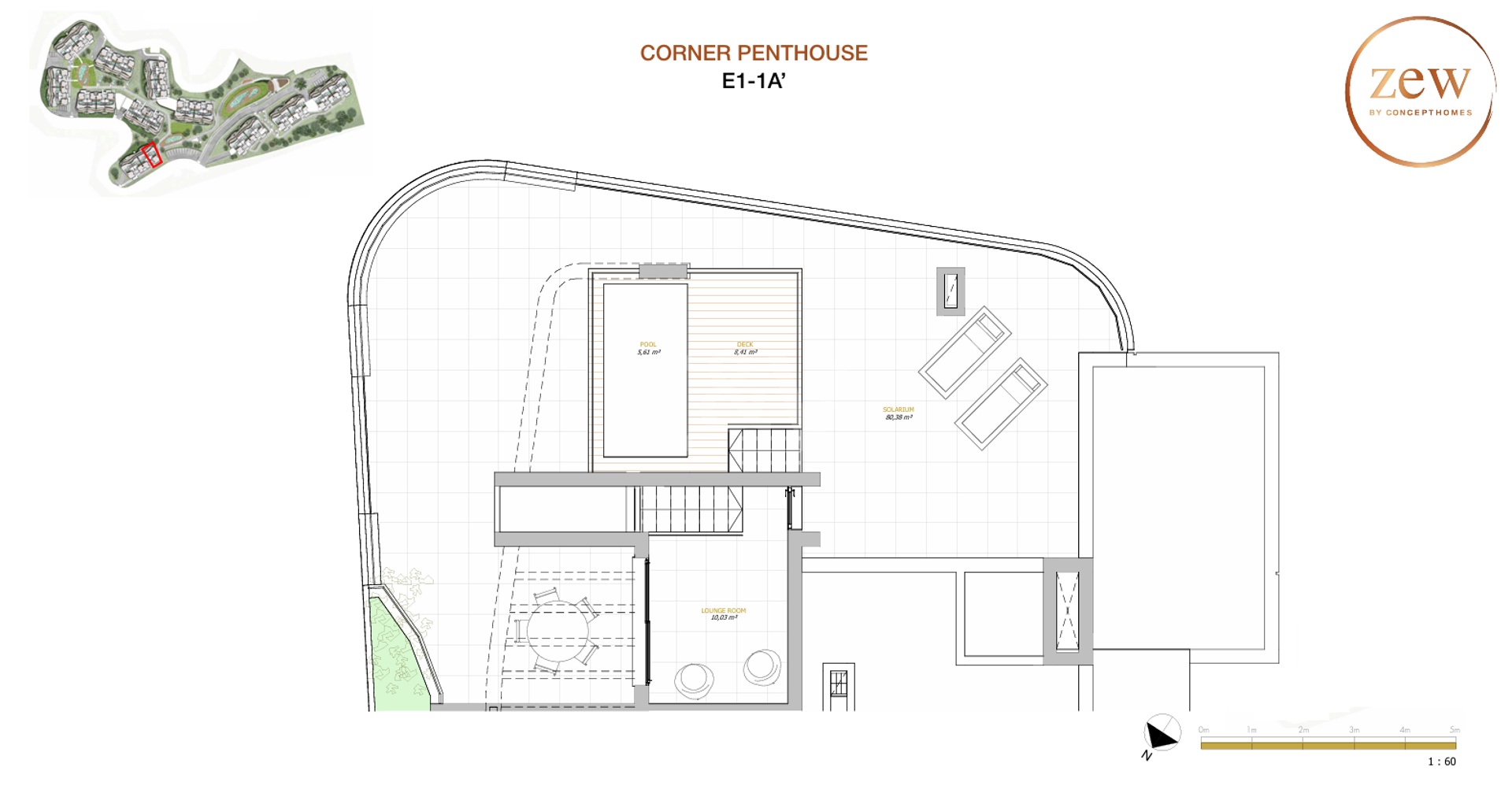 Spacious Duplex Penthouse in Gated Community with 5-star Resort Amenities