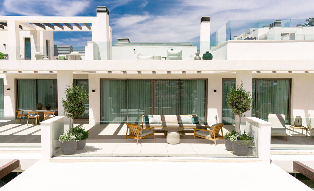 Duplex Penthouse med privat simning Pool nära Puente Romano