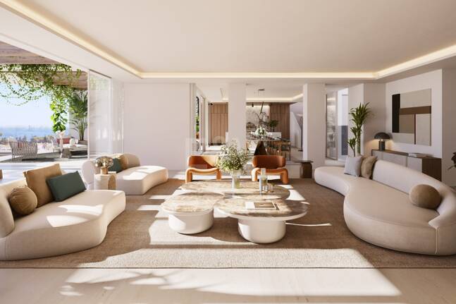 Duplex Penthouse with Private Swimming Pool Near Puente Romano