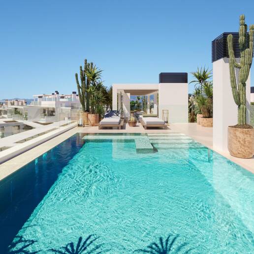 Ático dúplex con piscina privada cerca de Puente Romano