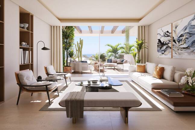 Duplex Penthouse with Private Swimming Pool Near Puente Romano