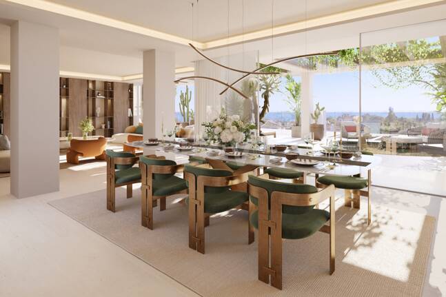 Duplex Penthouse with Private Swimming Pool Near Puente Romano