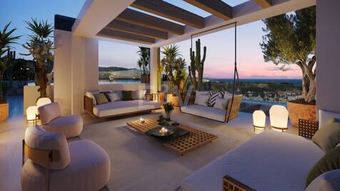 Duplex-Penthouse mit privatem Pool in der Nähe von Puente Romano