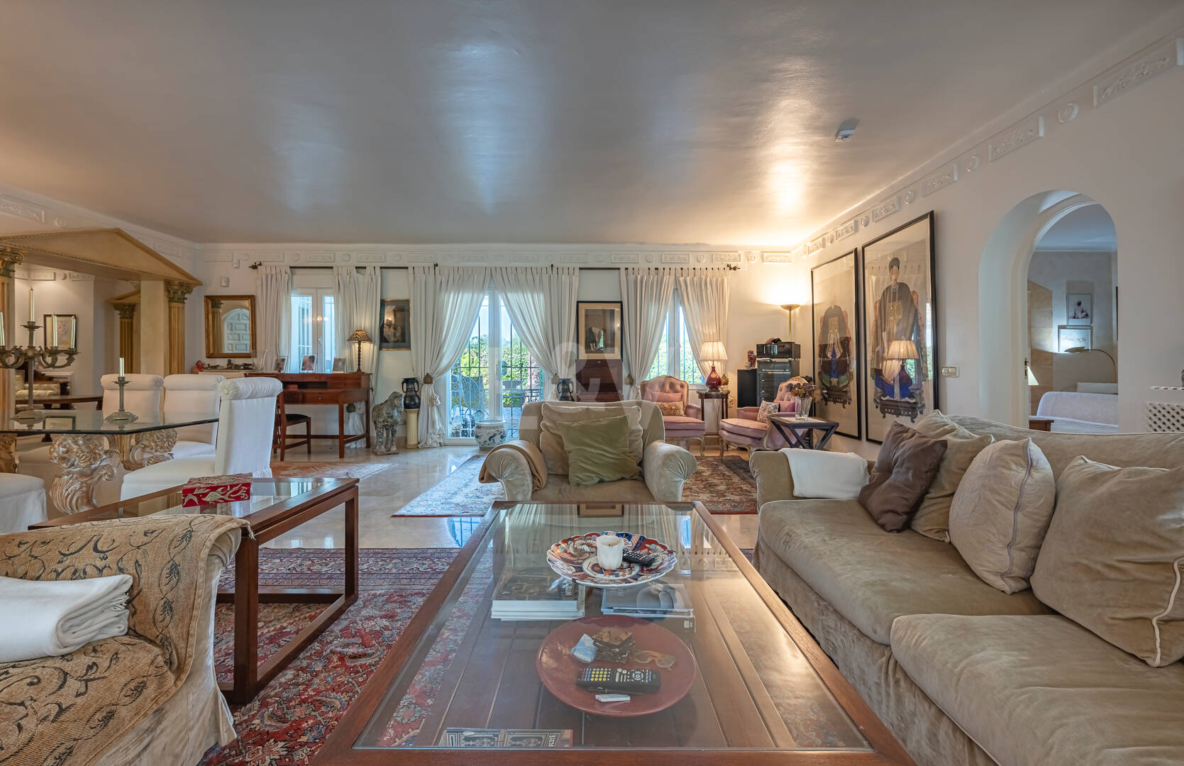 Classic Villa na pierwszej linii Golf Blisko Marbella Najlepszych udogodnień