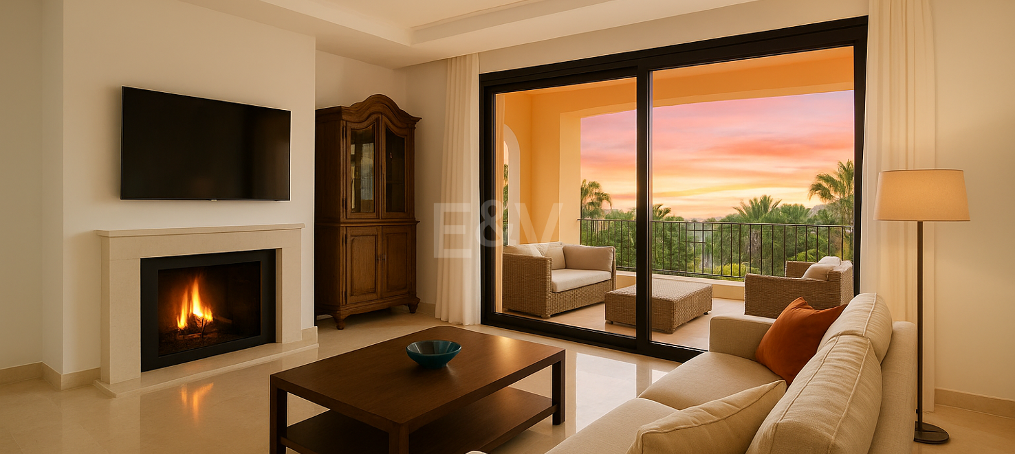Apartamento lujoso y espacioso con vistas al mar