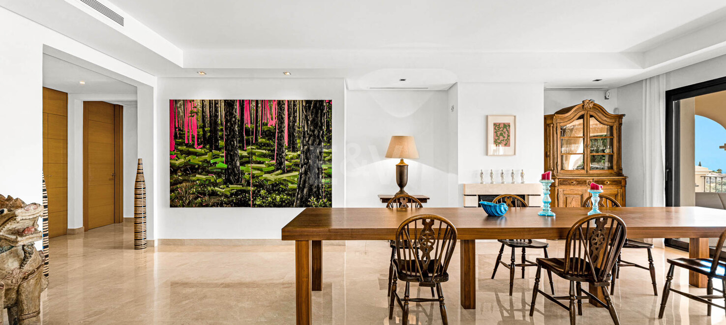 Apartamento lujoso y espacioso con vistas al mar