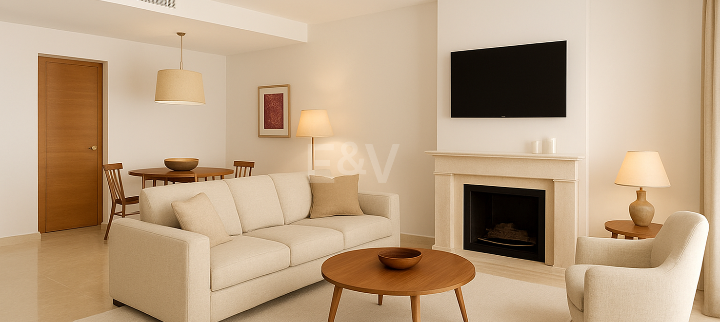 Apartamento lujoso y espacioso con vistas al mar