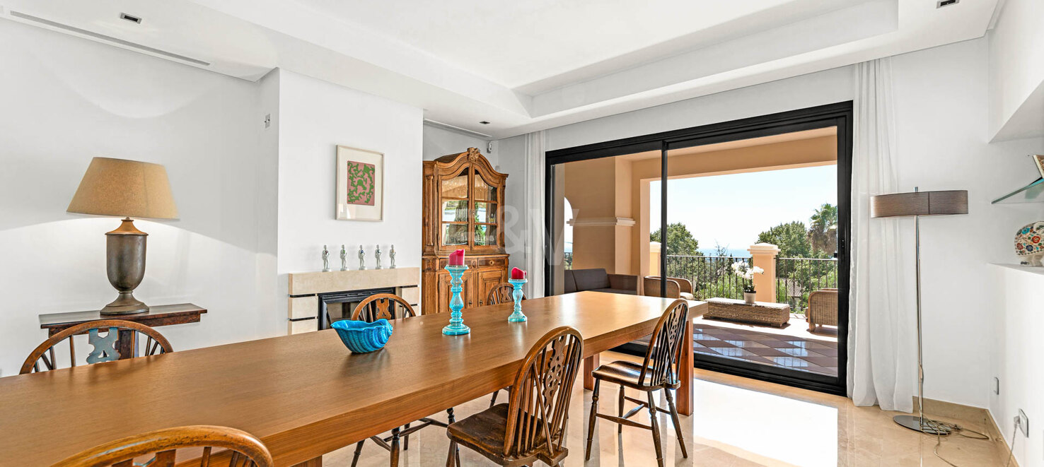 Apartamento lujoso y espacioso con vistas al mar
