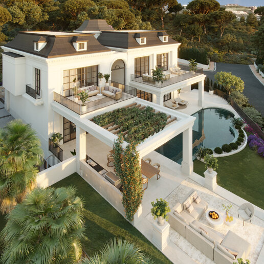 Timeless Classic Villa with Contemporary Elegance in Sierra Blanca