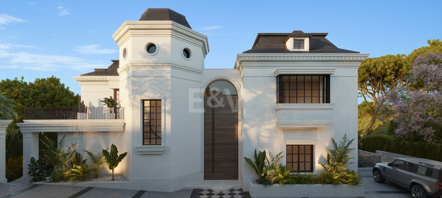 Timeless Classic Villa with Contemporary Elegance in Sierra Blanca