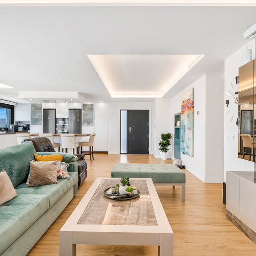 Contemporary One-Level Twin Villa in Marbella