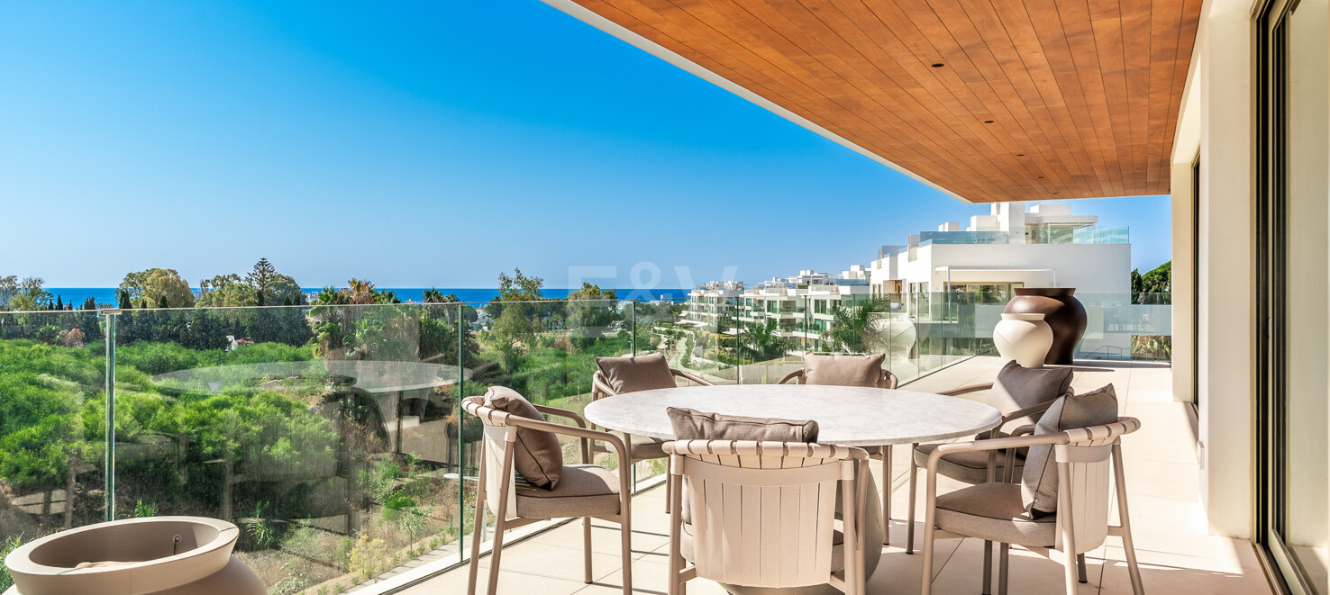 Elegante residencia de 3 dormitorios en la prestigiosa Milla de Oro de Marbella