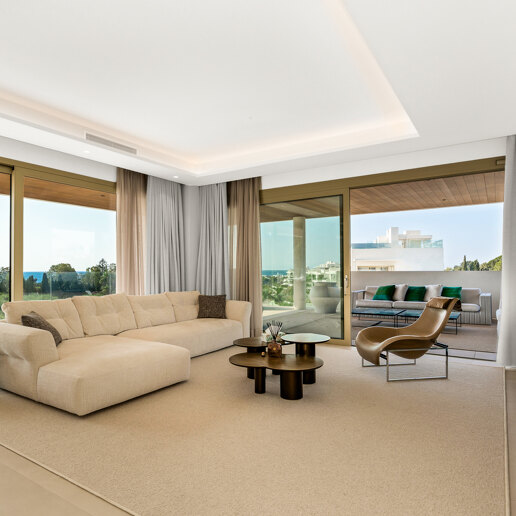Elegante residencia de 3 dormitorios en la prestigiosa Milla de Oro de Marbella