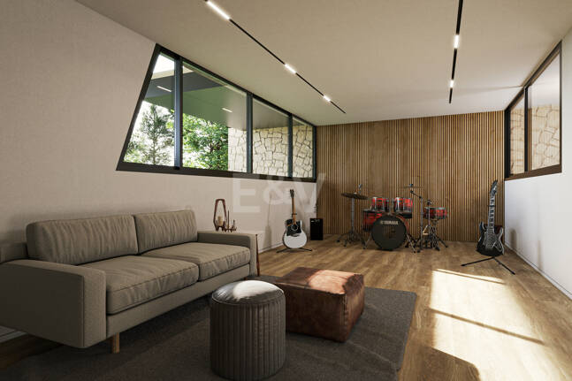 Sleek Villa med panoramautsikt över havet