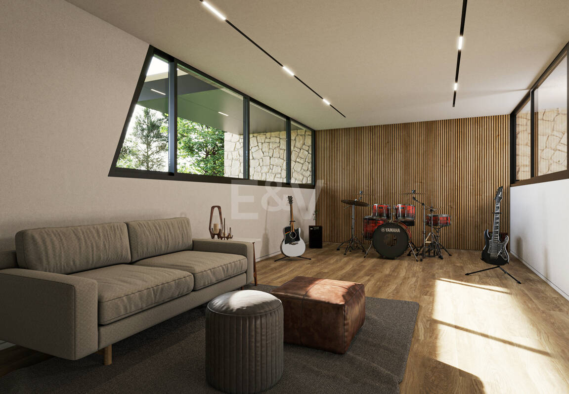 Sleek Villa med panoramautsikt över havet