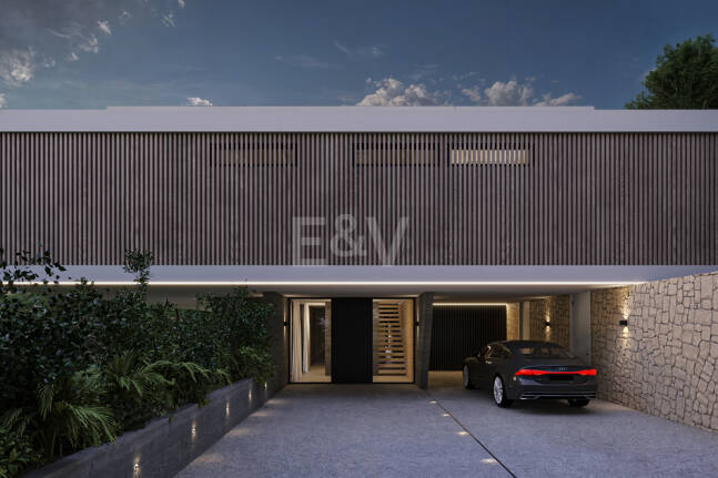 Sleek Villa med panoramautsikt över havet