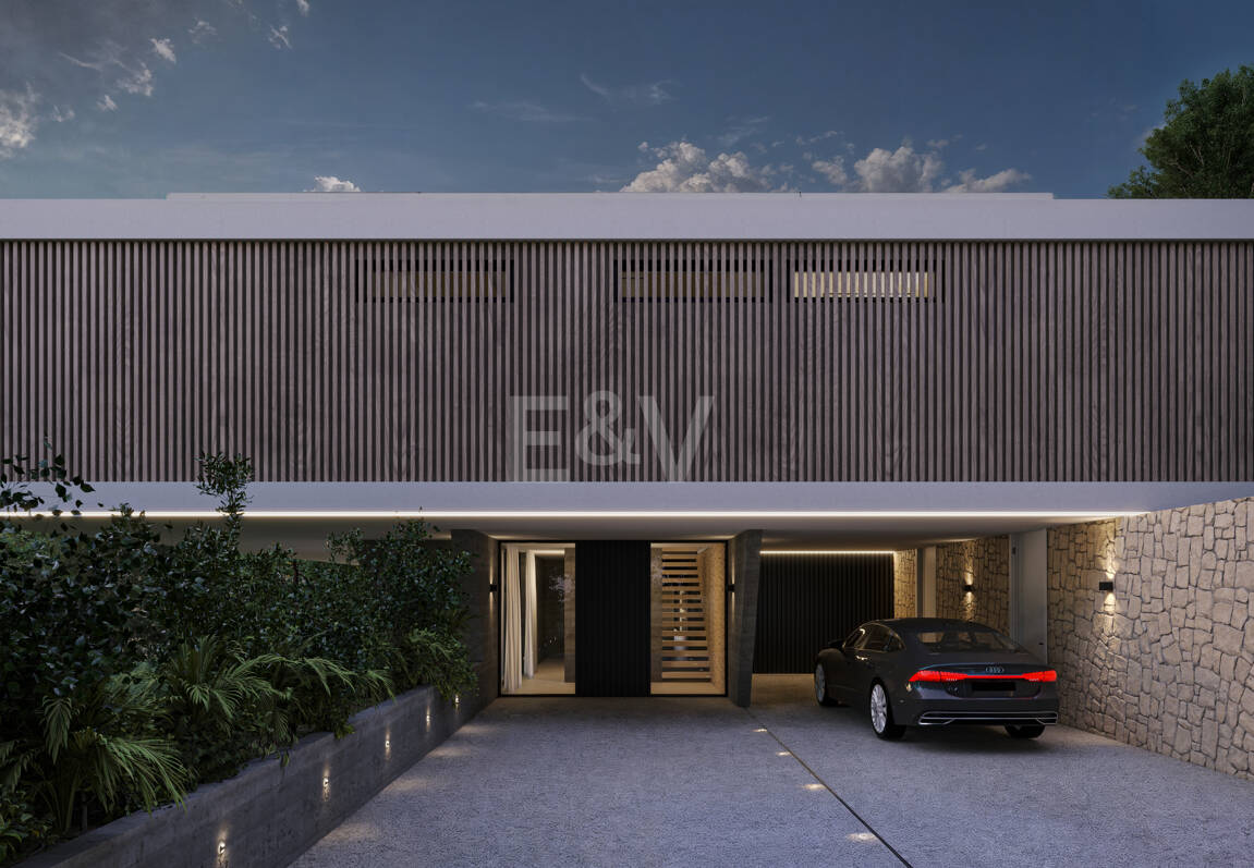 Sleek Villa med panoramautsikt över havet