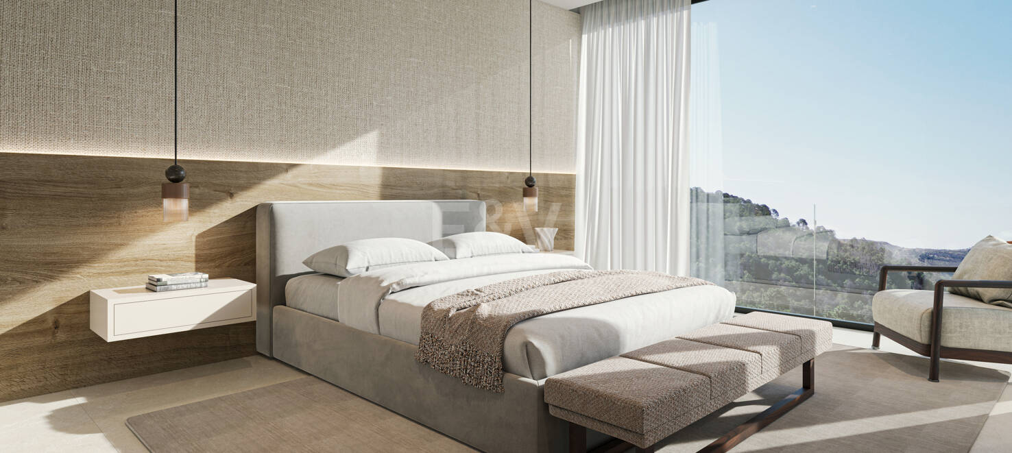 Sleek Villa med panoramautsikt över havet