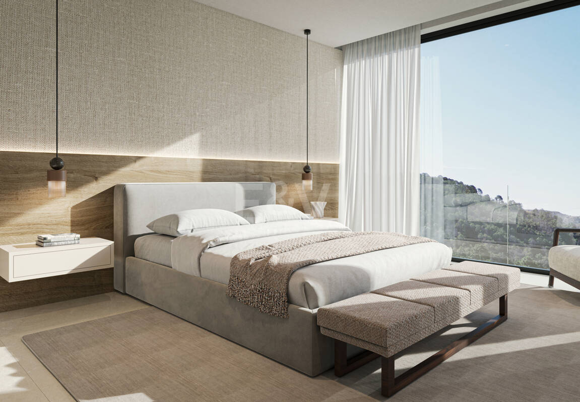 Sleek Villa med panoramautsikt över havet