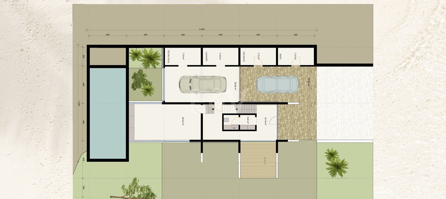 Sleek Villa with Panoramic Sea Views