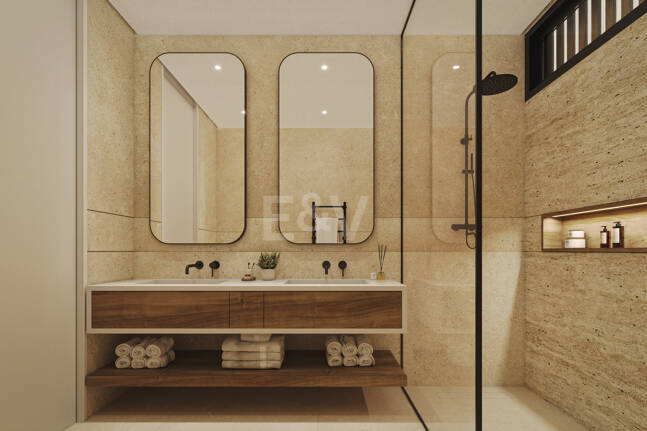 Sleek Villa med panoramautsikt över havet