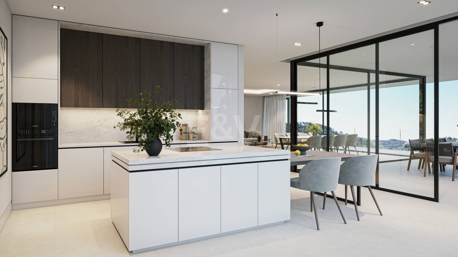 Contemporary Masterpiece with Scenic Panoramic Views and Infinity Pool