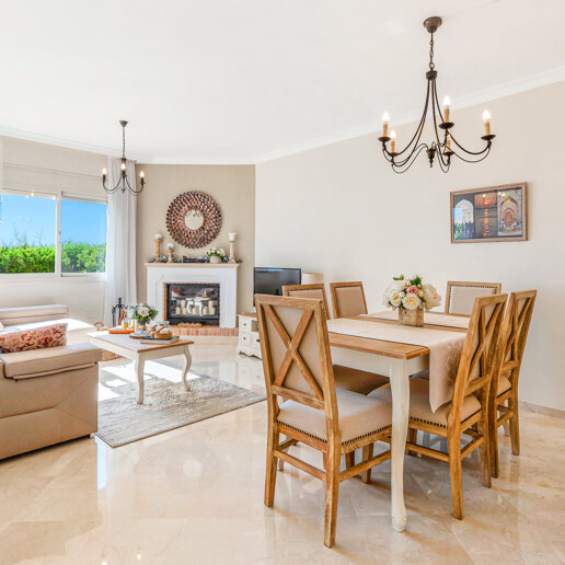 Appartement rez de chaussée à louer en Marbella Golden Mile, Marbella (Toutes les zones)