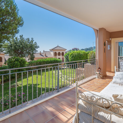 Appartement rez de chaussée à louer en Marbella Golden Mile, Marbella (Toutes les zones)