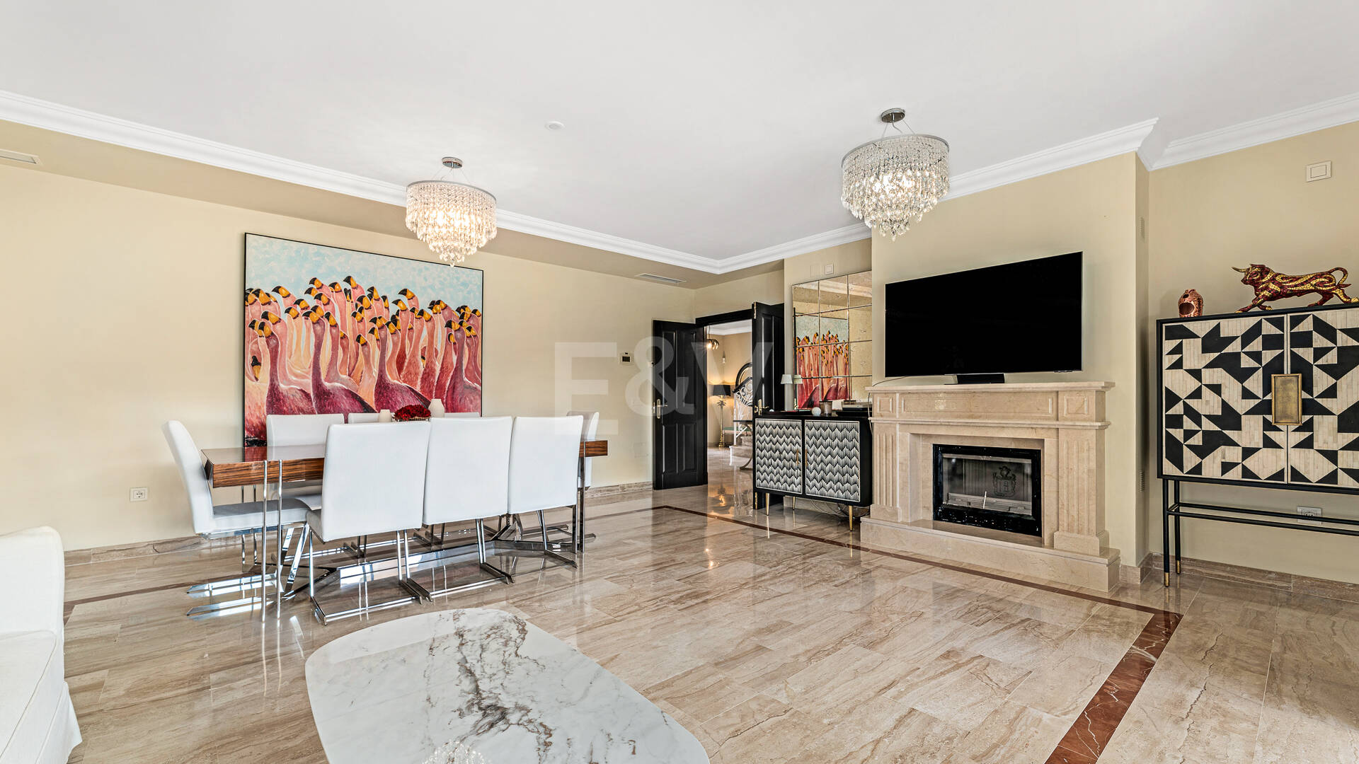 Elegante Golfvilla in Erster Reihe mit Außergewöhnlichem Blick auf den Golfplatz in Toplage