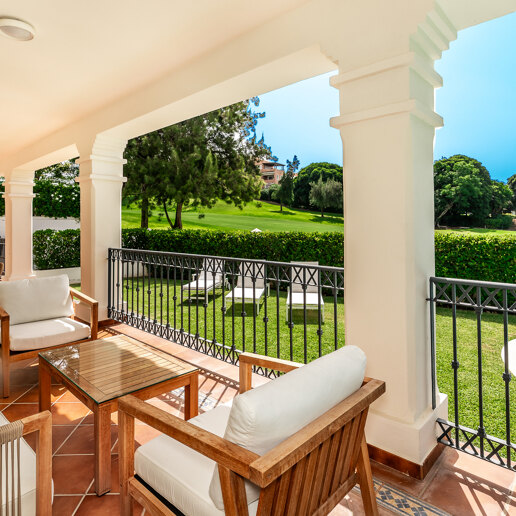 Elegant Villa with Frontline Golf Views in Guadalmina