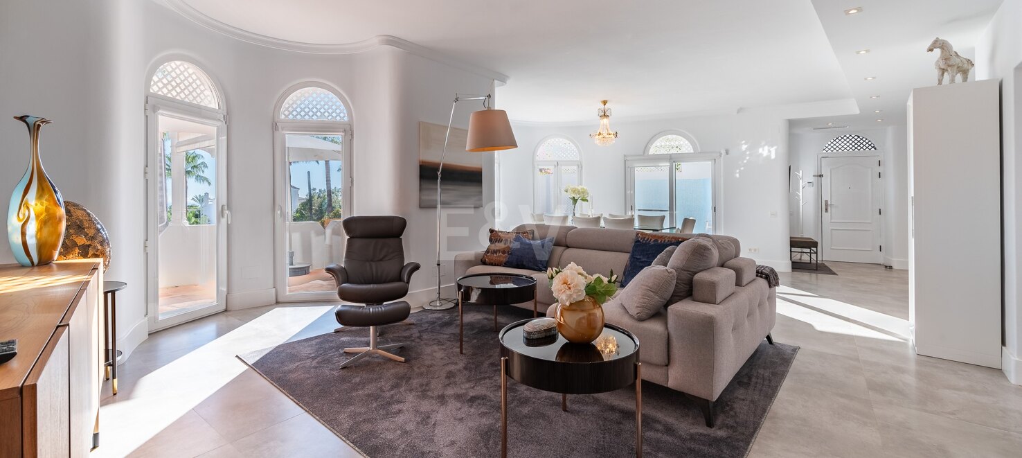 Precioso apartamento con impresionantes vistas al mar en Jardines Colgantes