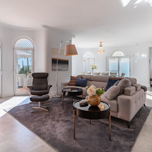 Precioso apartamento con impresionantes vistas al mar en Jardines Colgantes