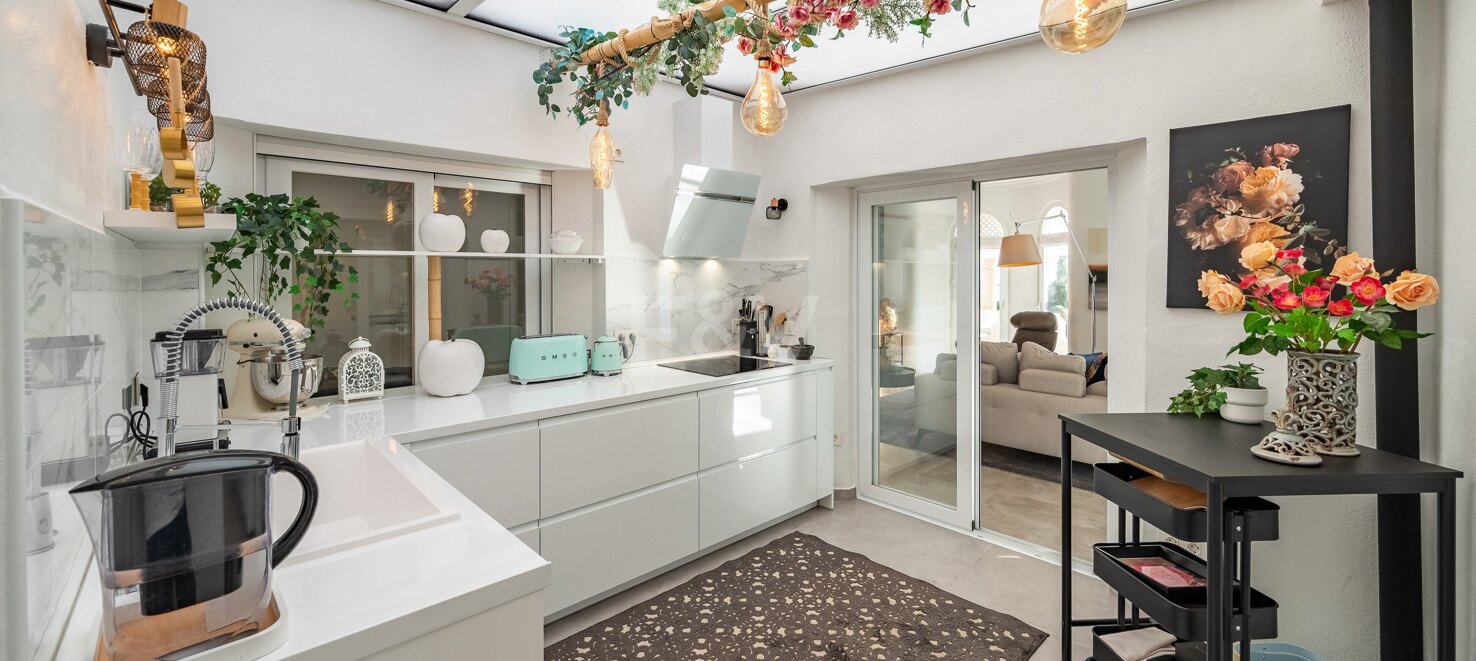 Precioso apartamento con impresionantes vistas al mar en Jardines Colgantes
