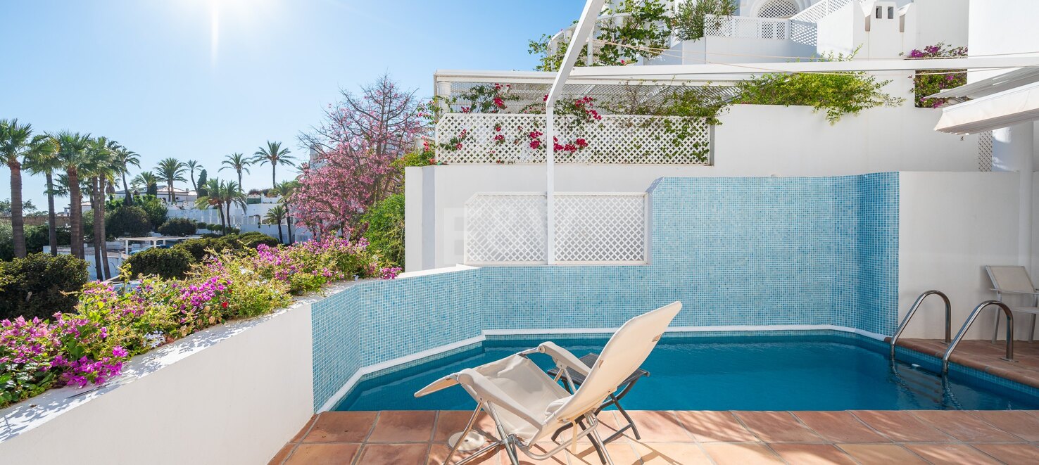 Precioso apartamento con impresionantes vistas al mar en Jardines Colgantes