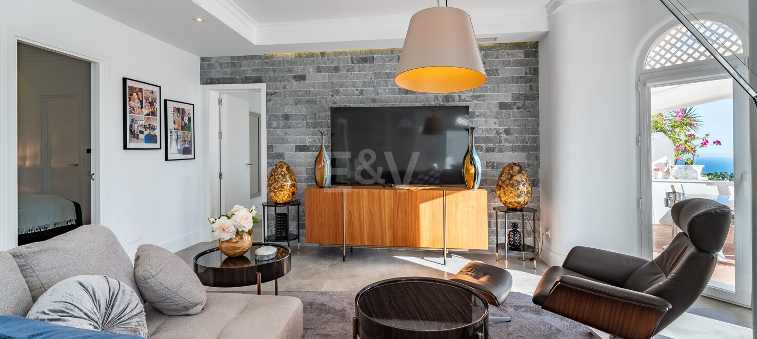 Precioso apartamento con impresionantes vistas al mar en Jardines Colgantes