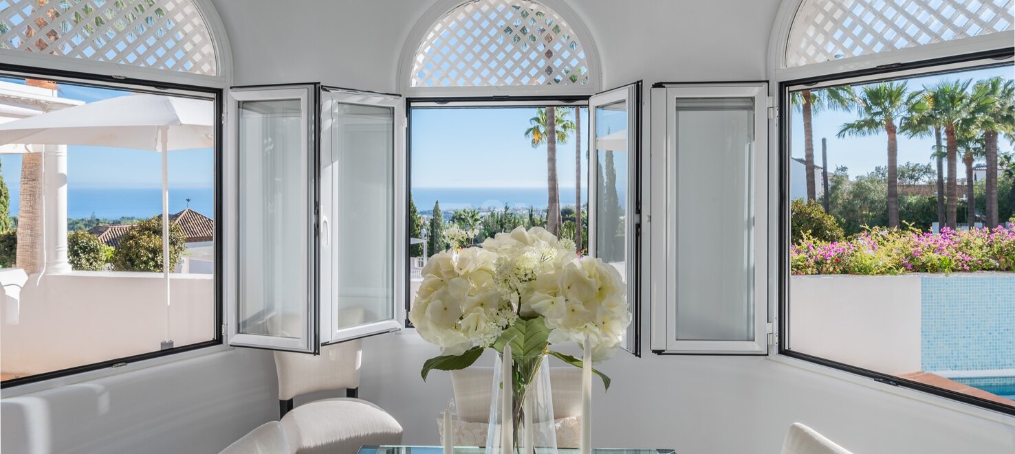 Precioso apartamento con impresionantes vistas al mar en Jardines Colgantes