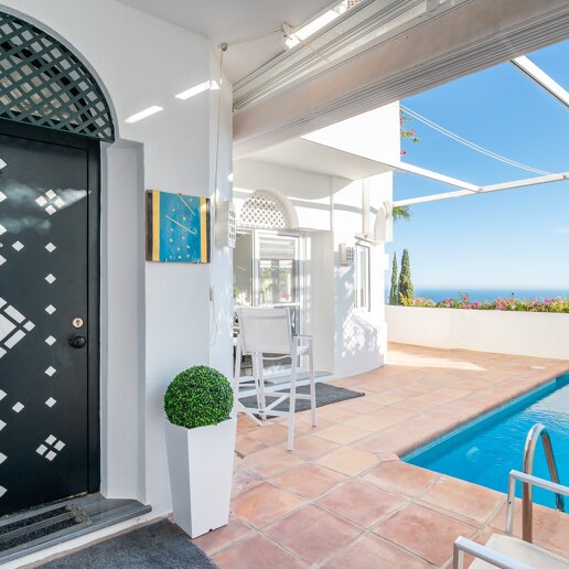 Precioso apartamento con impresionantes vistas al mar en Jardines Colgantes