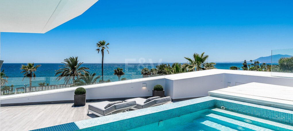 Front Line Los Monteros Beach State of the Art Masterpiece