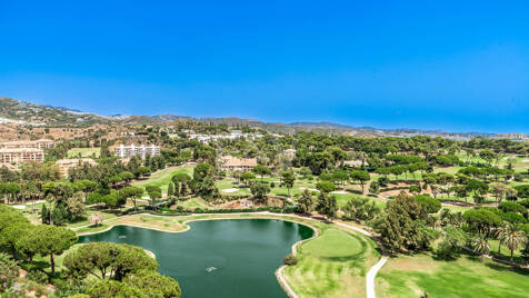 Magnificent Duplex Penthouse with Panoramic Sea and Golf Views