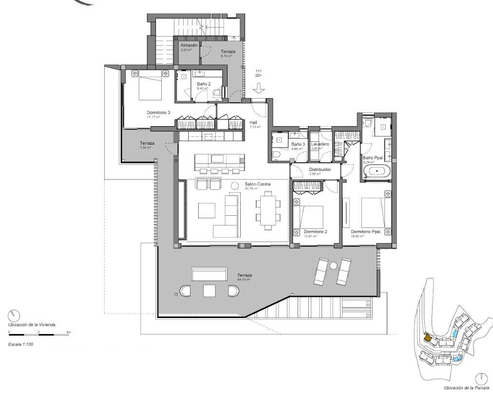 Appartement spacieux avec Panoramic Vues