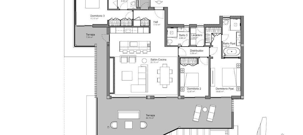 Spacious Apartment with Panoramic Views